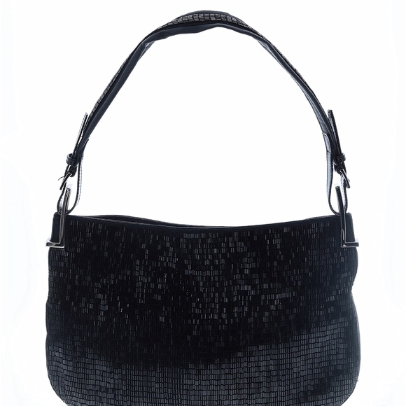 Gucci Black Sequin Shoulder Bag - Picture 2 of 6